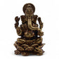 Brass Miniature Gods - Ganesha (52gms) - 49mm - Luna Panther