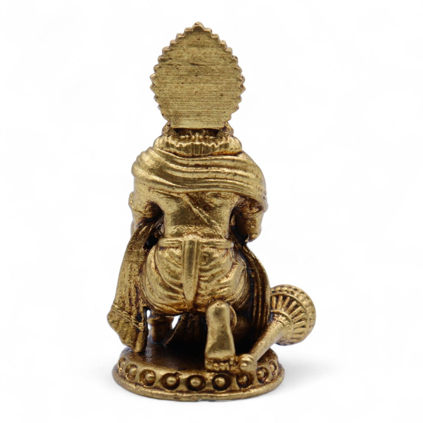 Brass Miniature Gods - Hanuman (30gms) - 36mm - Luna Panther