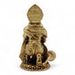 Brass Miniature Gods - Hanuman (30gms) - 36mm - Luna Panther