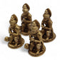 Brass Miniature Gods - Hanuman (30gms) - 36mm - Luna Panther