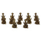Brass Miniature Gods - Lakshmi (11gms) - 30mm - Luna Panther