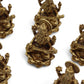 Brass Miniature Gods - Saraswati (22gms) - 34mm - Luna Panther