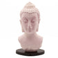 Buddha Bust Lamp Cherry Crackle - Oval stand - Luna Panther