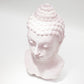 Buddha Bust Lamp Cherry Crackle - Oval stand - Luna Panther
