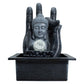 Buddha Hand & Head Tabletop Water Feature - Luna Panther