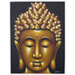 Buddha Painting - Gold Sand Finish - Luna Panther