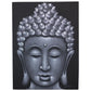 Buddha Painting - Grey Sand Finish - Luna Panther