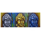 Buddha Painting - Three Heads With Bamboo - Luna Panther