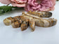 Polished Bumblebee Calcite Scorpion featuring soft translucent tone and gentle sheen - Luna Panther