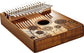 Meinl Sonic Energy Sound Hole Kalimba - 17 tones, maple + acacia detail view 4 at Luna Panther