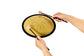 MEINL Sonic Energy Compact Steel Tongue Drum 10" - D Minor/8 Notes/432 Hz - Gold detail view 3 at Luna Panther