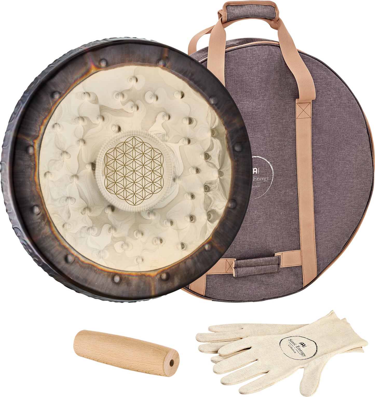 MEINL Sonic Energy 22" Soundscape Gong, Flower of Life detail view 12 at Luna Panther