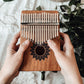 Meinl Sonic Energy Sound Hole Kalimba - 17 notes, mahogany detail view 17 at Luna Panther