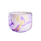 MEINL Sonic Energy Marble Crystal Singing Bowl 10" - B4/Crown Chakra/432 Hz - Purple at Luna Panther