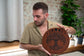 MEINL Sonic Energy 12" Rain Disk, Stream Sound, Moon Phases & Tree of Life Carving detail view 11 at Luna Panther