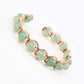 Copper & Green Aventurine Crystal Bracelet