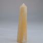 Yelow Banded Calcite Point 44g side