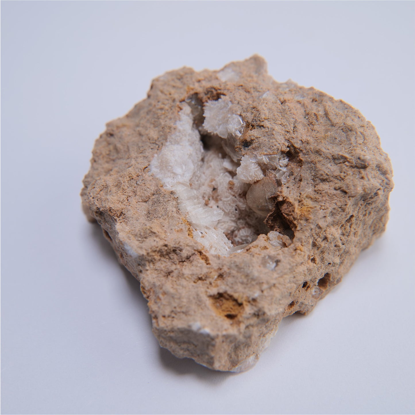 Calcite & Baryte from Tenter Hill, Bramham, West Yorkshire - 98.57g