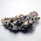 Calcite Crystal Cluster on Dark Matrix - 132g - Luna Panther
