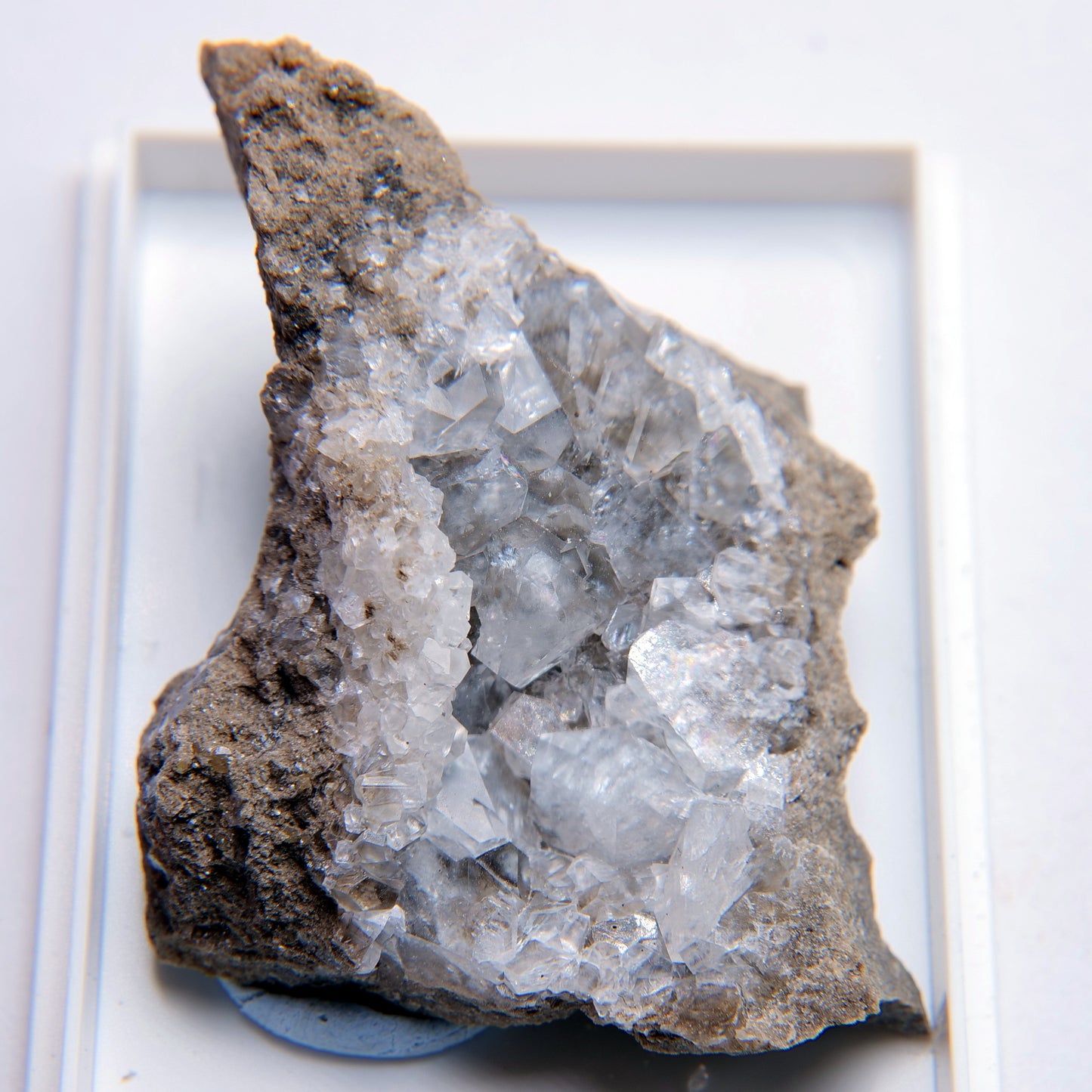 Calcite from Armstrong Quarry, Shireoaks, Derbyshire - 22.11g