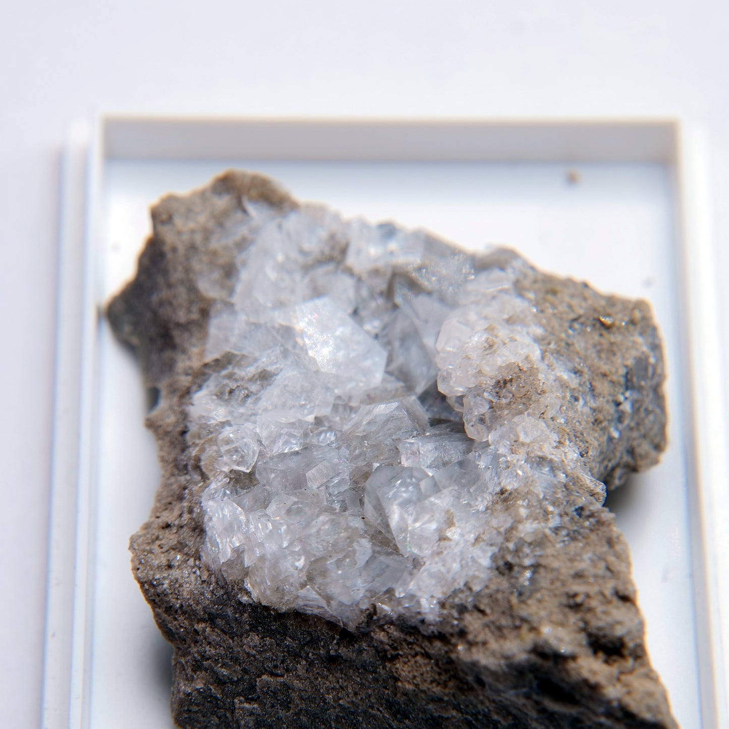 Calcite from Armstrong Quarry, Shireoaks, Derbyshire - 22.11g