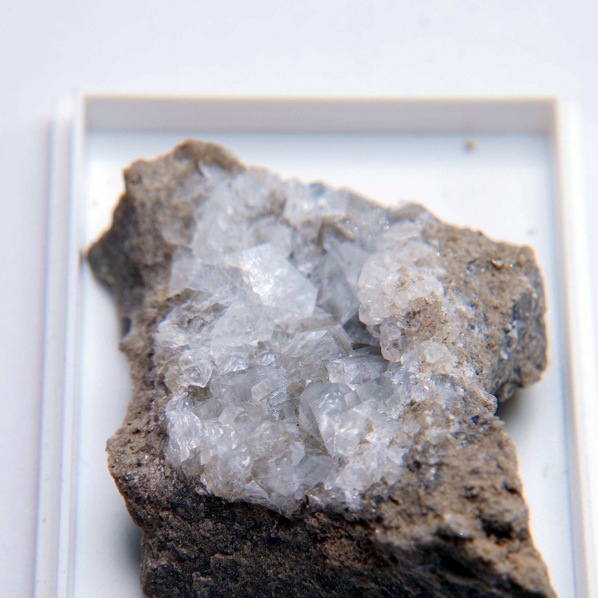Calcite from Armstrong Quarry, Shireoaks, Derbyshire - 22.11g