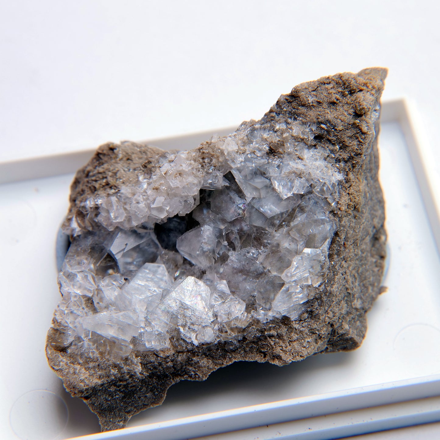 Calcite from Armstrong Quarry, Shireoaks, Derbyshire - 22.11g