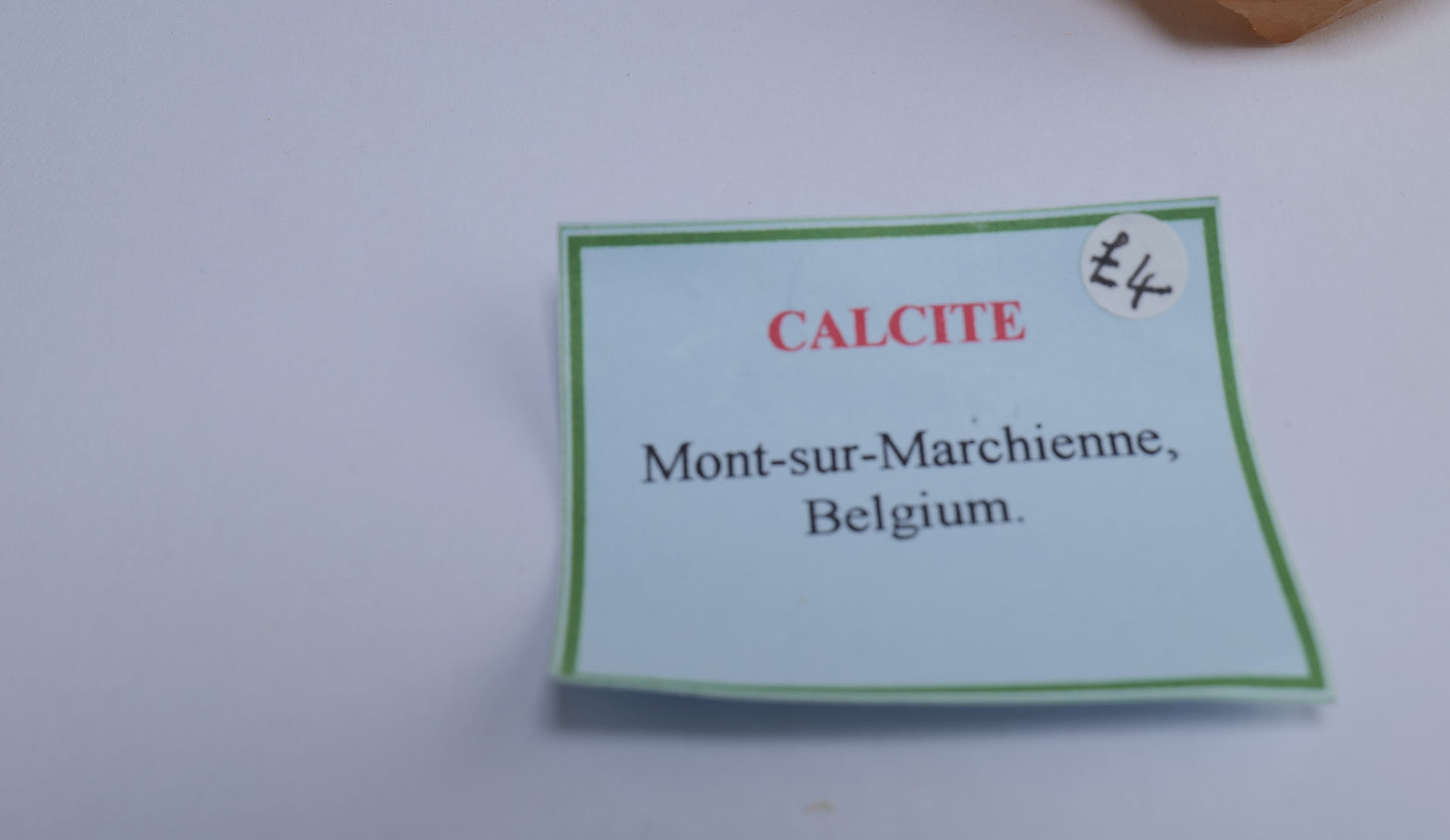 Calcite from Mont-sur-Marchienne, Belgium - 111.07g