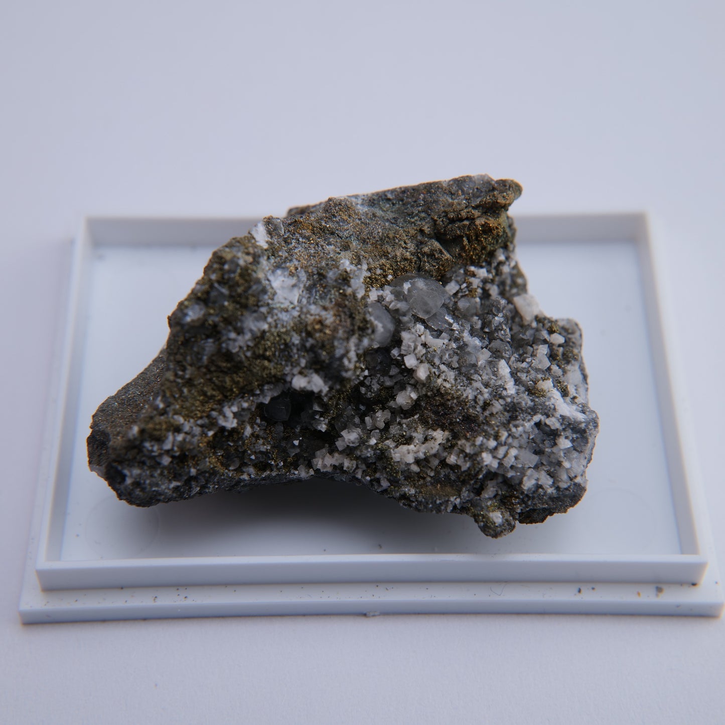 Calcite, Pyrite & Dolomite from Abbeytown Quarry, Republic of Ireland - 34g