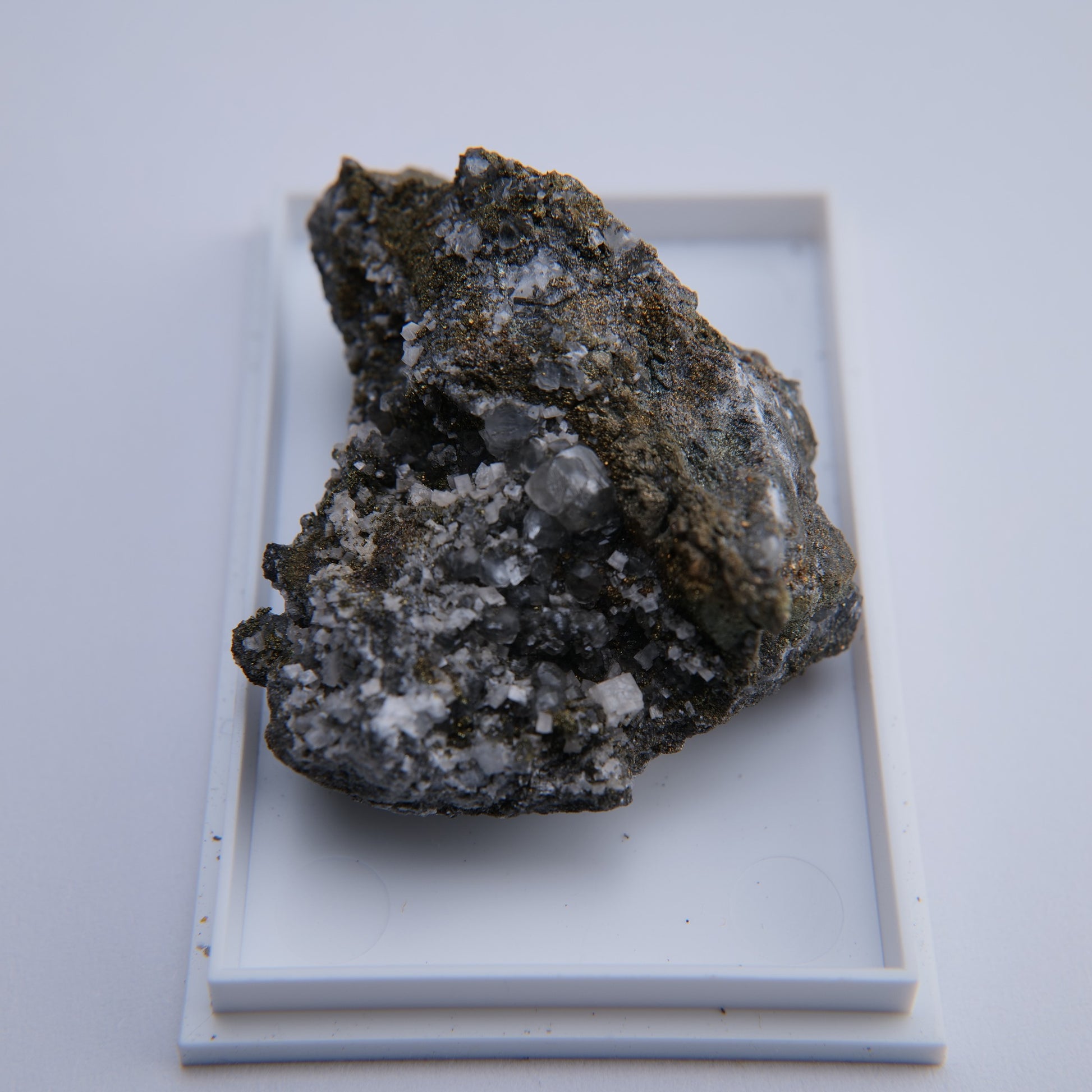 Calcite, Pyrite & Dolomite from Abbeytown Quarry, Republic of Ireland - 34g