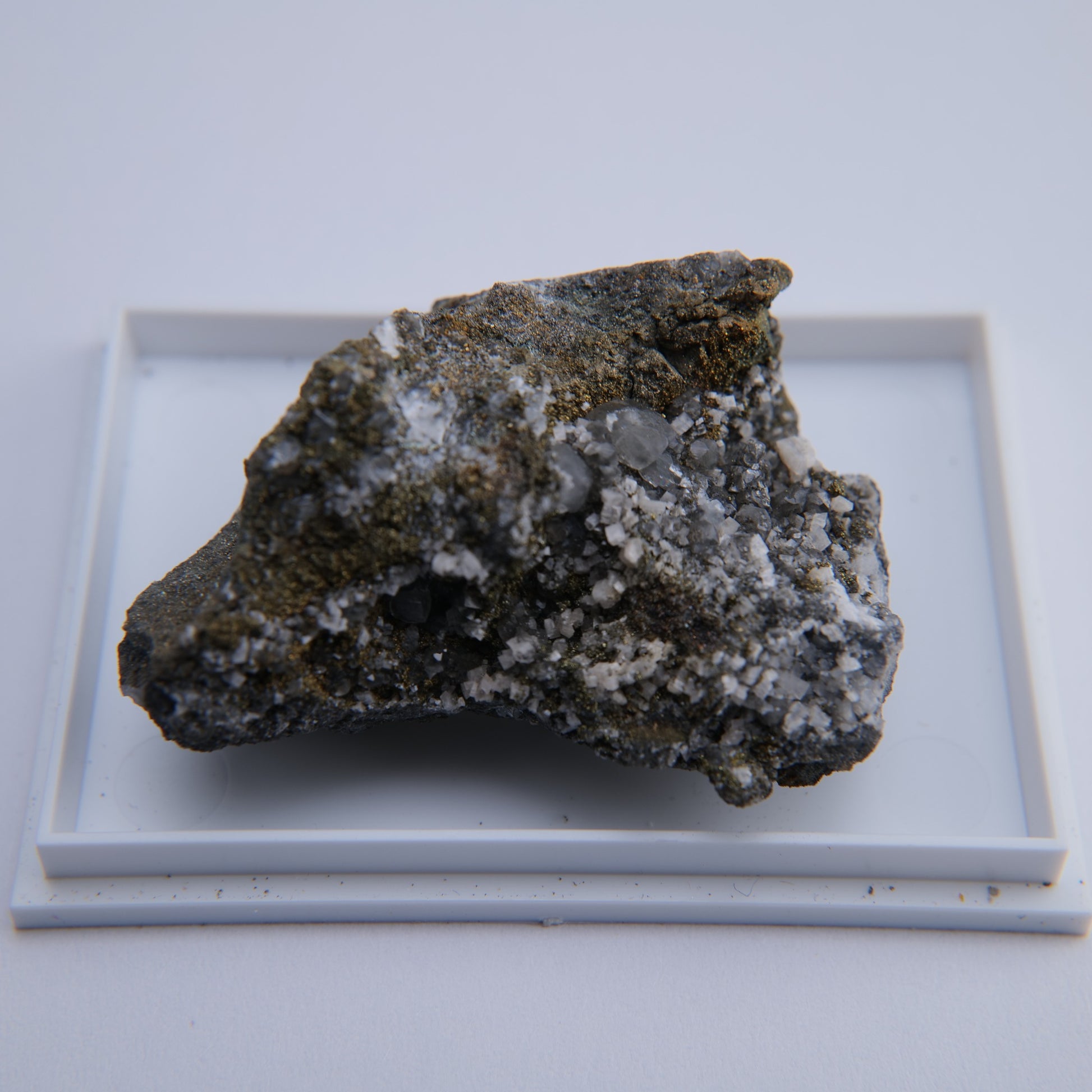 Calcite, Pyrite & Dolomite from Abbeytown Quarry, Republic of Ireland - 34g