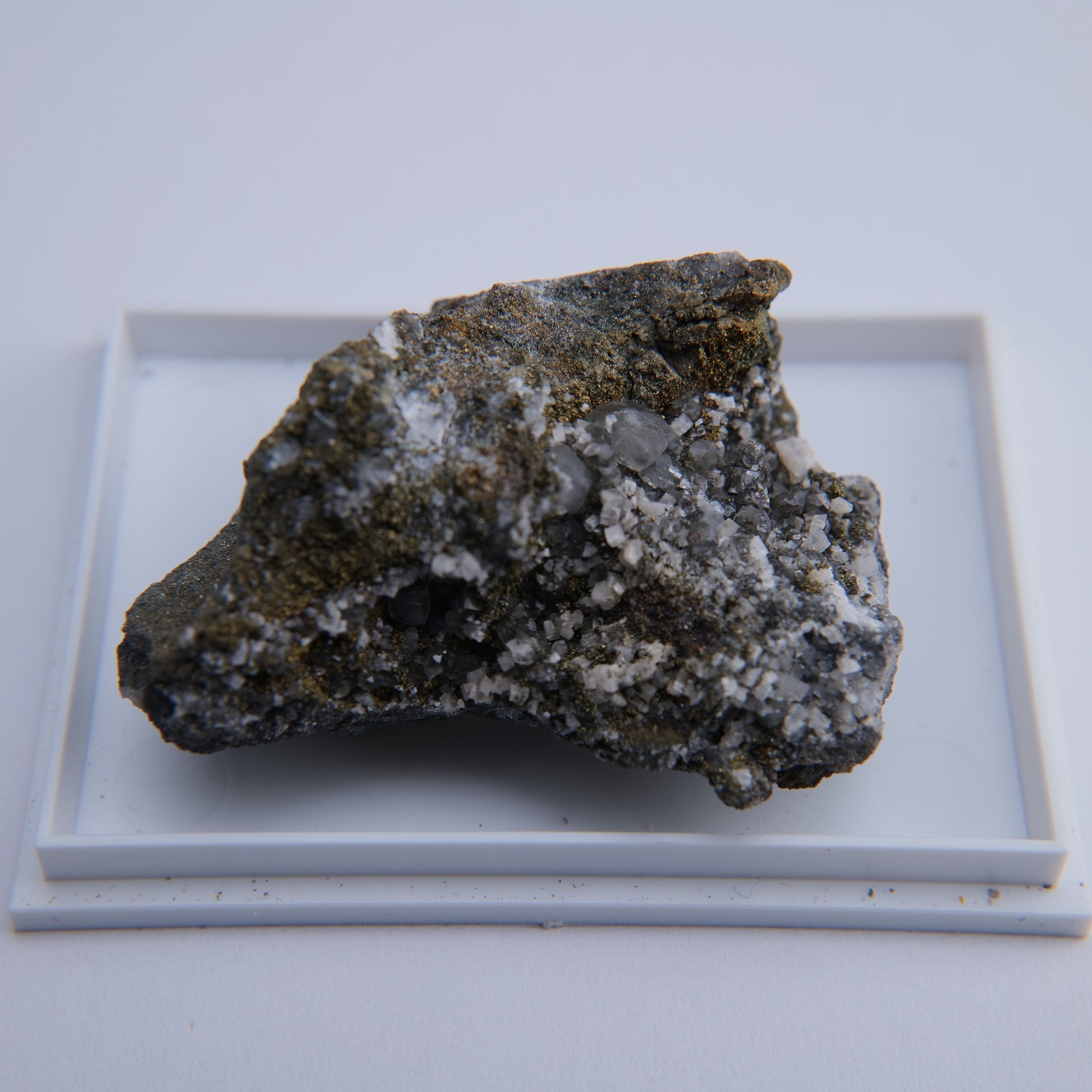 Calcite, Pyrite & Dolomite from Abbeytown Quarry, Republic of Ireland - 34g