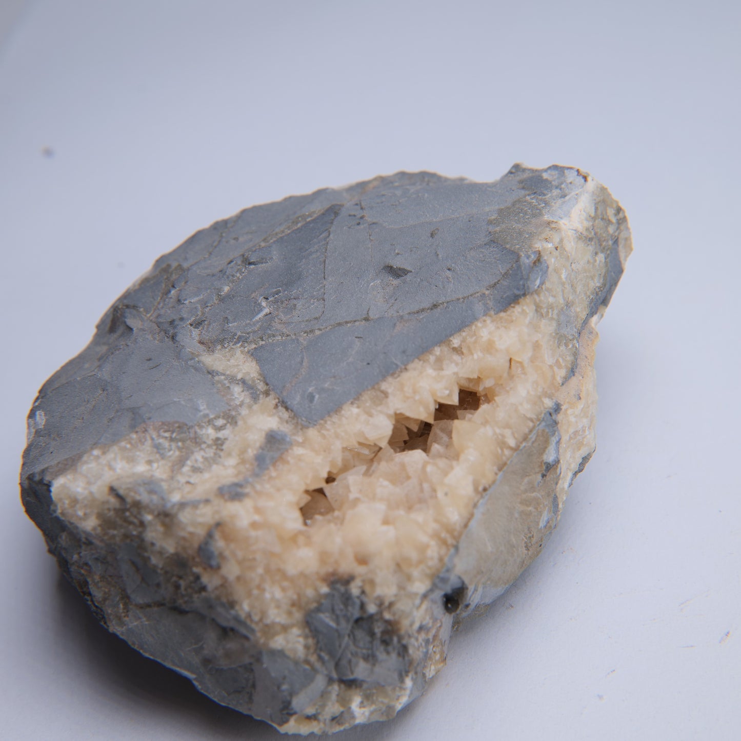 Calcite specimen, locality unknown, 270g