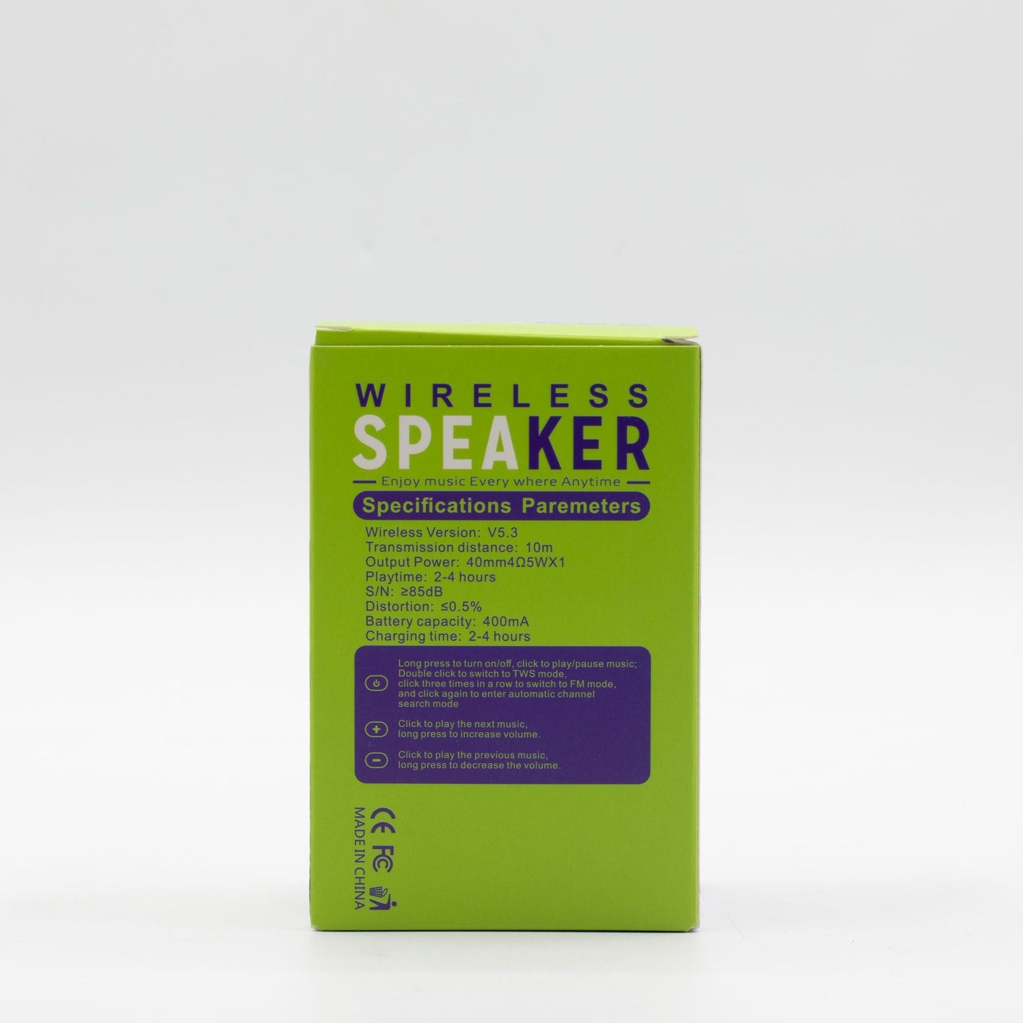 Camping Hook Green Mini Speaker - Luna Panther