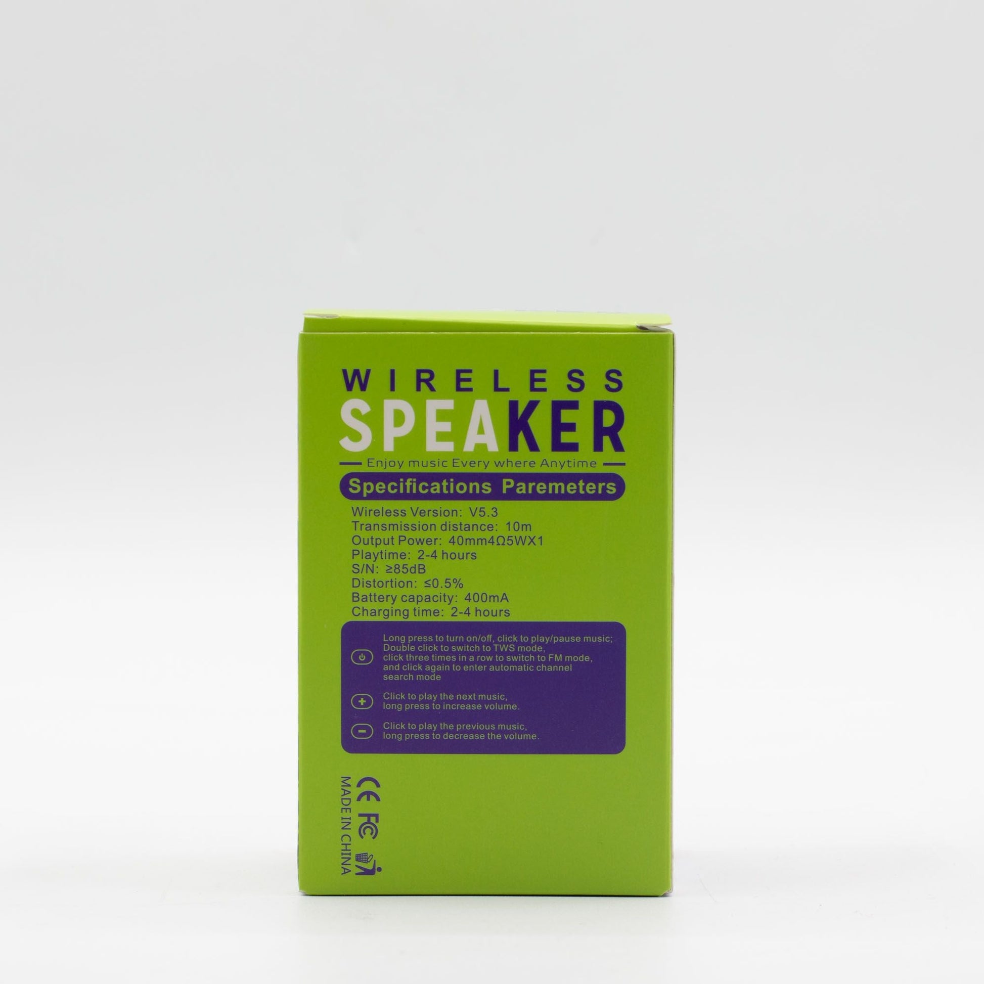 Camping Hook Green Mini Speaker - Luna Panther