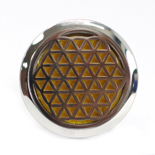 Car Diffuser Kit - Flower of Life - 30mm - Luna Panther