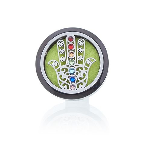Car Diffuser Kit - Hamsa - 30mm - Luna Panther