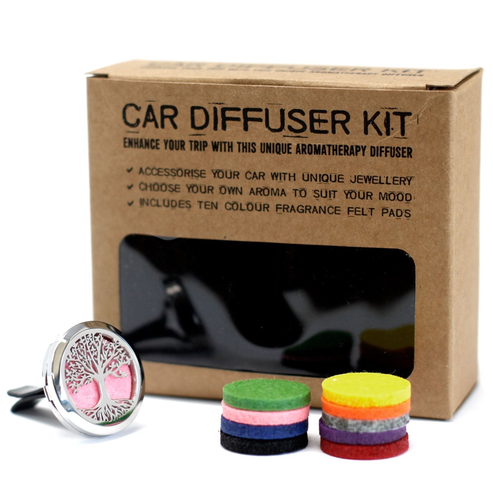 Car Diffuser Kit - Tree of Life - 30mm - Luna Panther