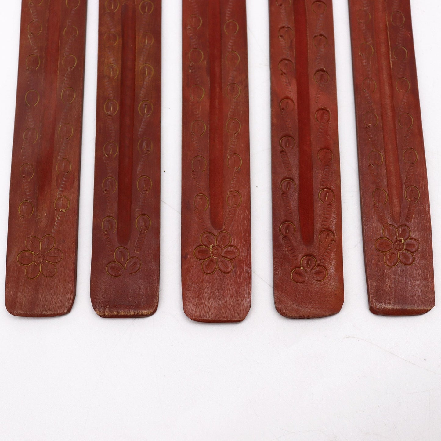 Carved Mango Wood Ashcatcher 10" - Luna Panther