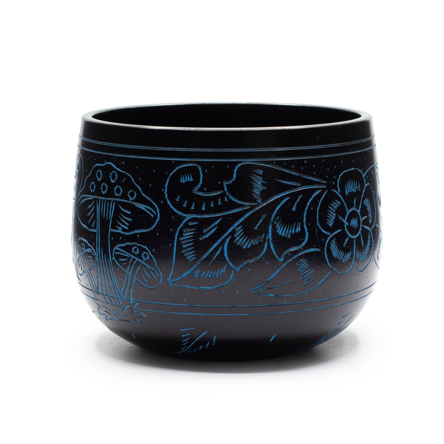 Cauldron Singing Bowl – Magic Mushroom – Blue (15 cm) — percussion, image 6 of 9.