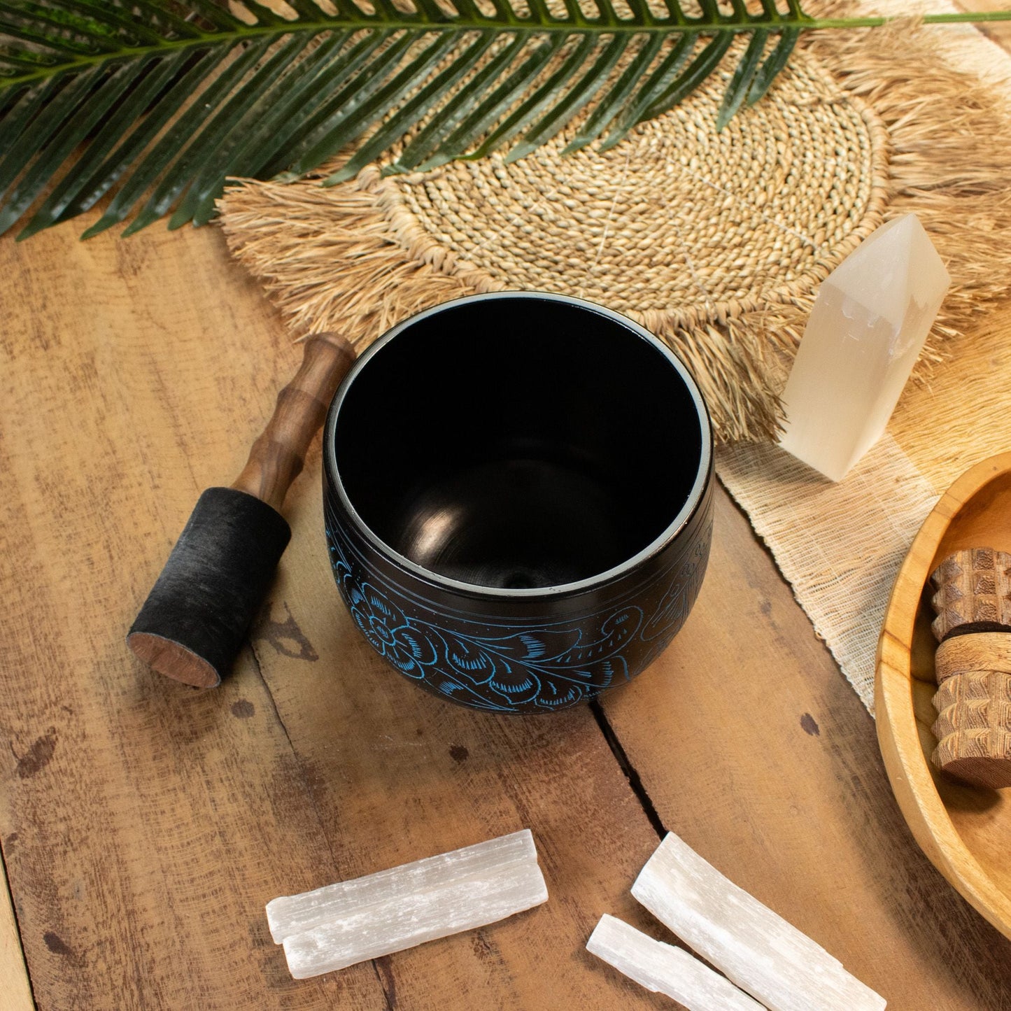 Cauldron Singing Bowl – Magic Mushroom – Blue (15 cm) — percussion, image 9 of 9.
