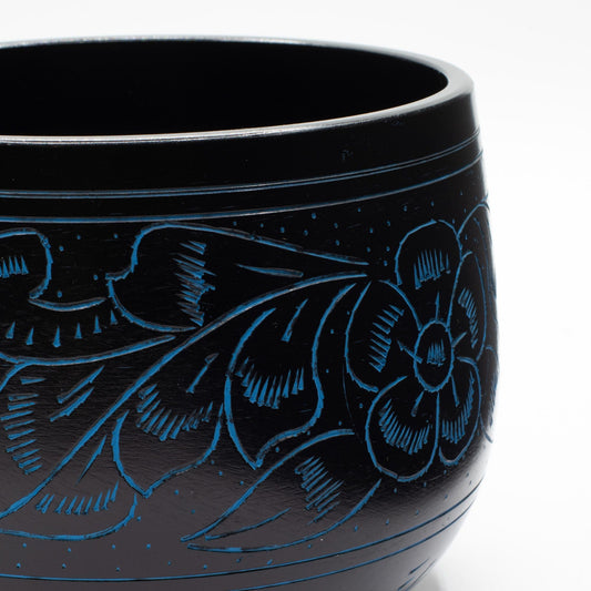 Cauldron Singing Bowl – Magic Mushroom – Blue (15 cm) — percussion, image 1 of 9.