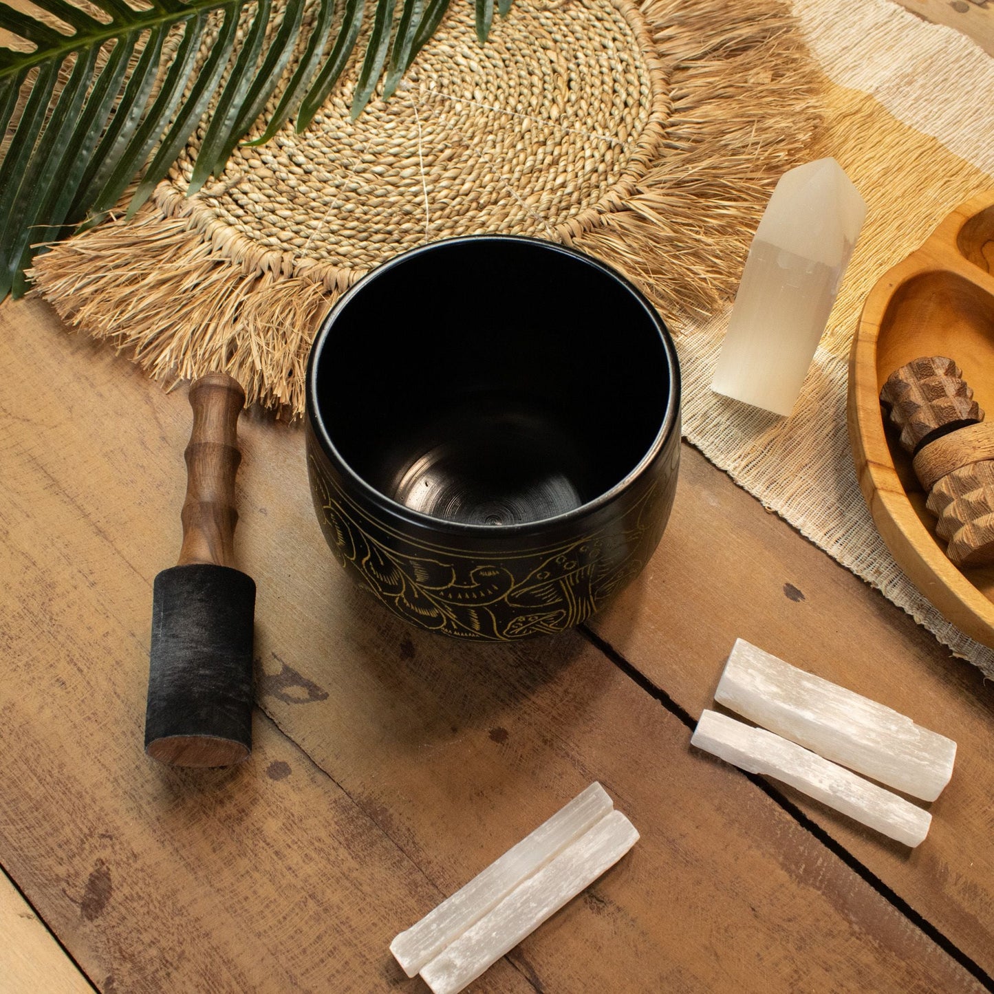 Cauldron Singing Bowl – Magic Mushroom – Yellow (15 cm) — percussion, image 8 of 9.