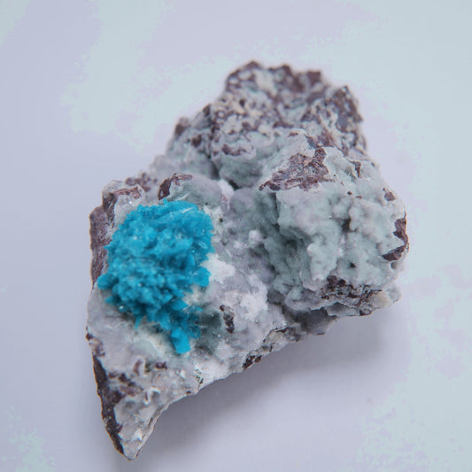 Cavansite from Poona (Pune), India - 78.86g - Luna Panther