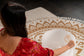 MEINL Sonic Energy 16" Om Crystal Singing Bowl, 136.10 Hz / C#3 detail view 2 at Luna Panther