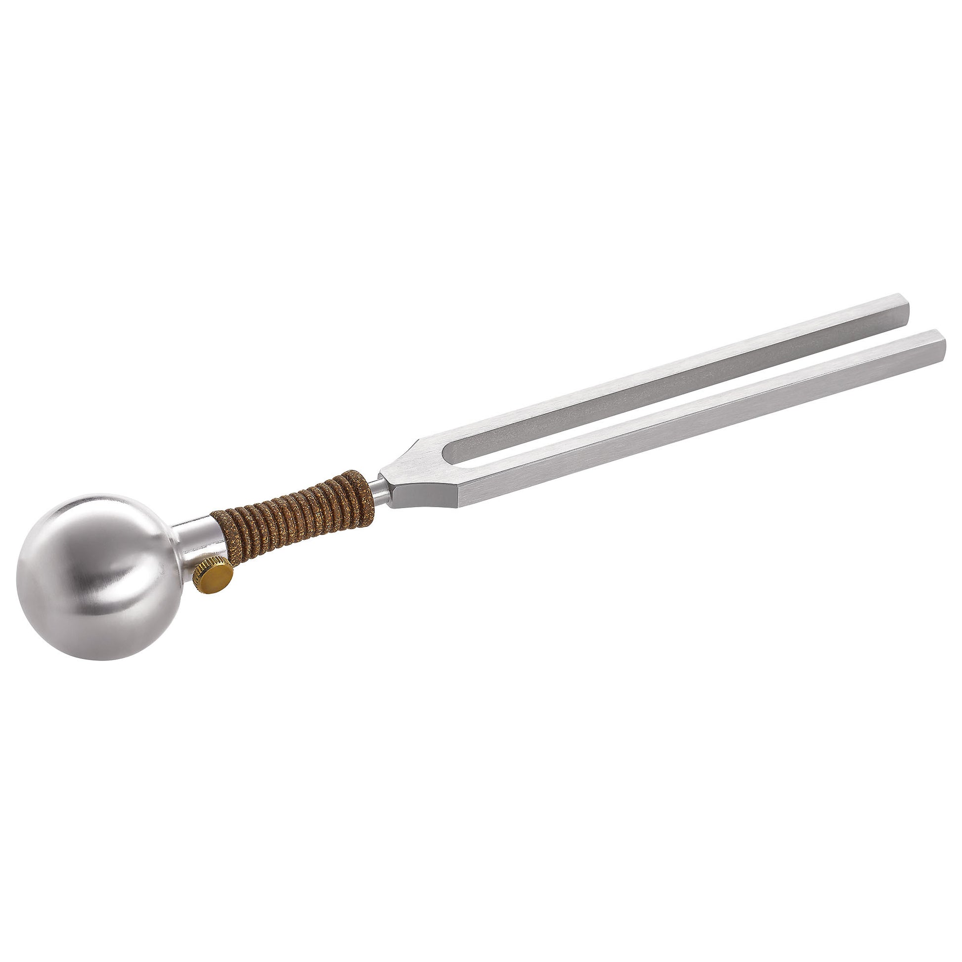 MEINL Sonic Energy Tuning Fork Vibration Foot Large - Silver detail view 10 at Luna Panther