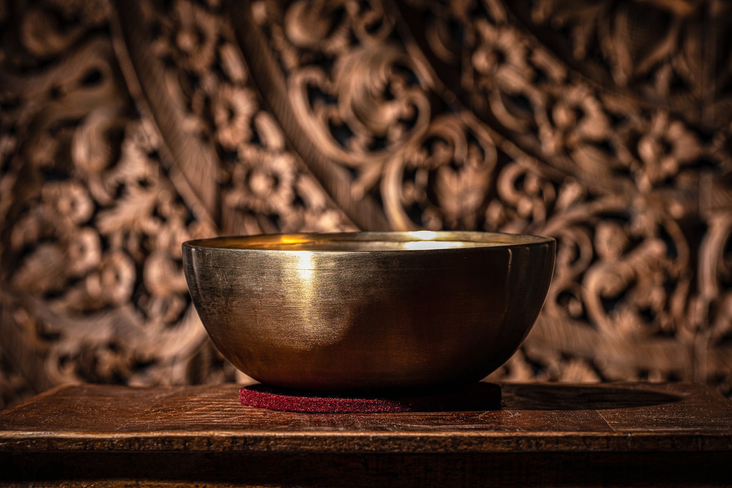 MEINL Sonic Energy Singing Bowl Felt Ring - 5.12"/13 cm detail view 3 at Luna Panther