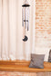 MEINL Sonic Energy Moon Meditation Chime 32"/80 cm - 432 Hz - Round Arch/Silver detail view 2 at Luna Panther