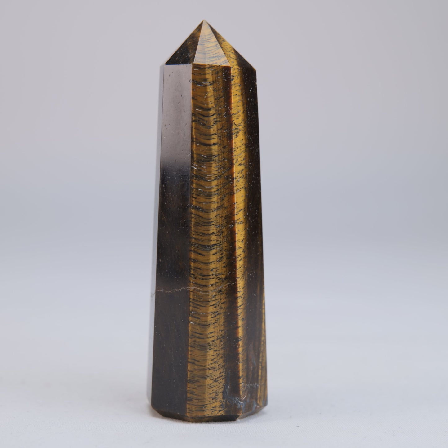 Tigers Eye Obelisk 104g natural crystal tower additional-4