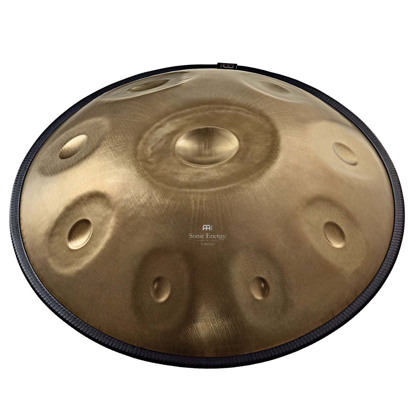MEINL Sonic Energy Sensory Handpan Stainless Steel D Kurd 9 Notes 440 Hz - Vintage Gold detail view 12 at Luna Panther